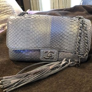 Chanel Python Handbag